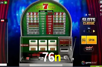 Tabela RTP dos jogos de cassino da 76n